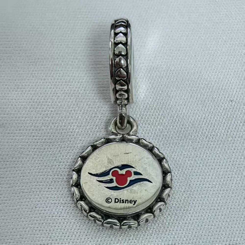 Pandora Fantasy Cruise Line Disney Charm Gift Pendant, S925 Silver Jewelry - Picture 2 of 4